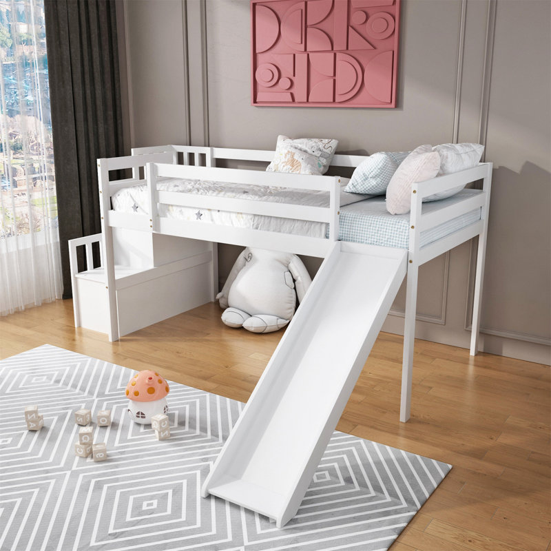 Harriet bee low loft bed discount